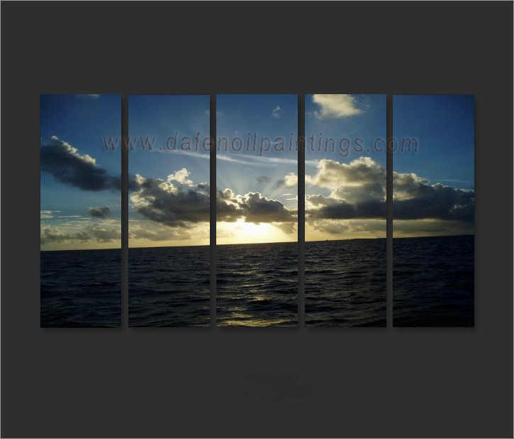 Dafen Oil Painting on canvas seascape painting -set608